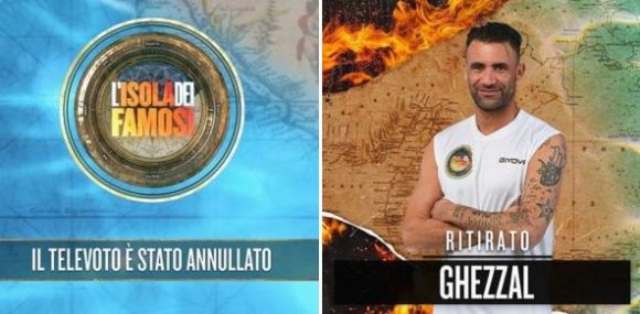 "ISOLA DEI FAMOSI 14" - Il ritiro di Ghezzal rende nullo il televoto settimanale..