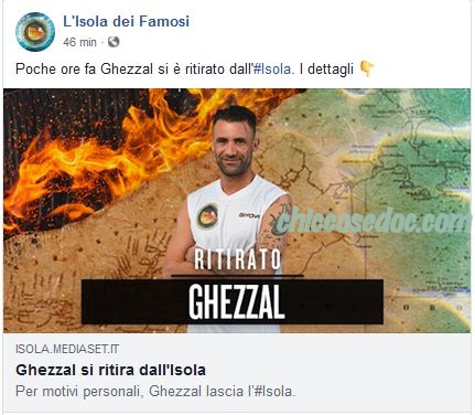 "ISOLA DEI FAMOSI 14" - Il ritiro di Ghezzal rende nullo il televoto settimanale..