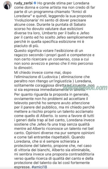 "AMICI 18" - Rudy Zerbi