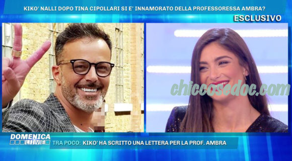 "GF 16" - Ambra Lombardo, a "Domenica Live", dichiara il proprio interesse per Chicco Nalli..