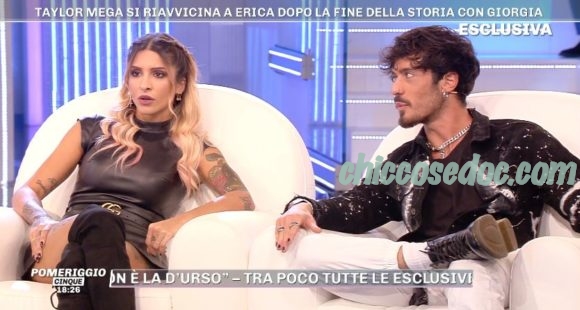 "GF 16" - Gaetano Arena ed Erica Piamonte si ritrovano fianco a fianco in studio a "Pomeriggio 5",