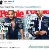 JOHN LEGEND ELETTO “UOMO PIù SEXY DEL MONDO DEL 2019”, DALLA RIVISTA “PEOPLE”. LE REAZIONI DELLA MOGLIE CHRISSY TEIGEN E DEL PREDECESSORE IDRIS ELBA..