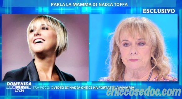 "DOMENICA LIVE" - Margherita, la mamma di Nadia Toffa, ospite..