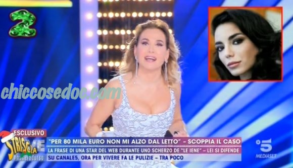 "STRISCIA LA NOTIZIA" - La gaffe di Barbara d'Urso, a "Live - Non è la d'Urso", con lo scambio di influencers tra Chiara Nasti e Chiara Biasi in classifica ne "I Nuovi Mostri"..