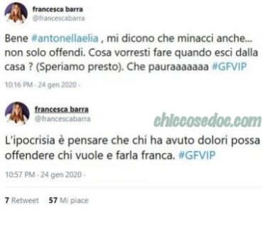 "GRANDE FRATELLO VIP 4" - Francesca Barra