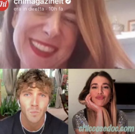 "GRANDE FRATELLO VIP 4" - Paolo Ciavarro, in diretta Instagram con il giornale "Chi", come la fidanzata Clizia Incorvaia..