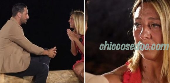 "TEMPTATION ISLAND 7" - Finale ancora da svelare tra Annamaria Laino ed il compagno Antonio Martello, chiamato al falò straordinario tra le lacrime della fidanzata e quelle al contempo versate per lui dalla single Ilaria..